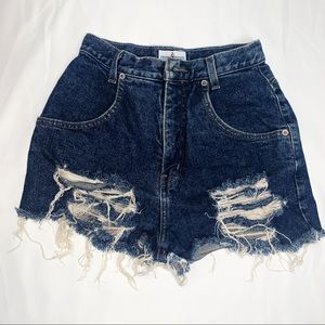French Dressing Jeanswear High Waist Shorts